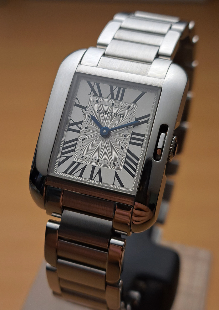 Cartier Tank Anglaise Small Ladies Wristwatch Ref. W5310022